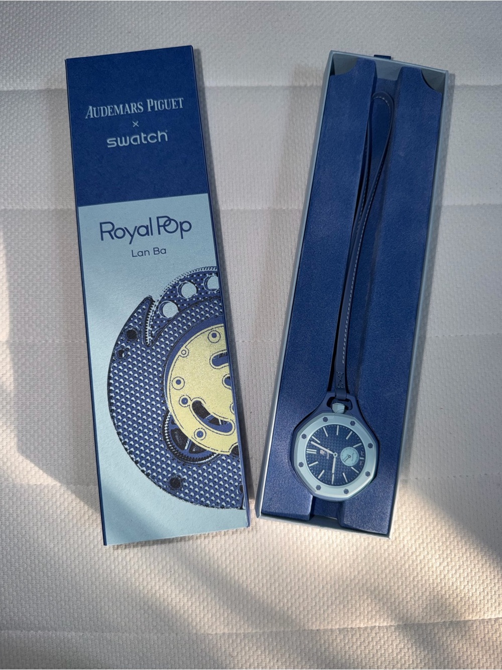 Lan Ba Audemars Piguet x Swatch Royal Pop Pocket Watch